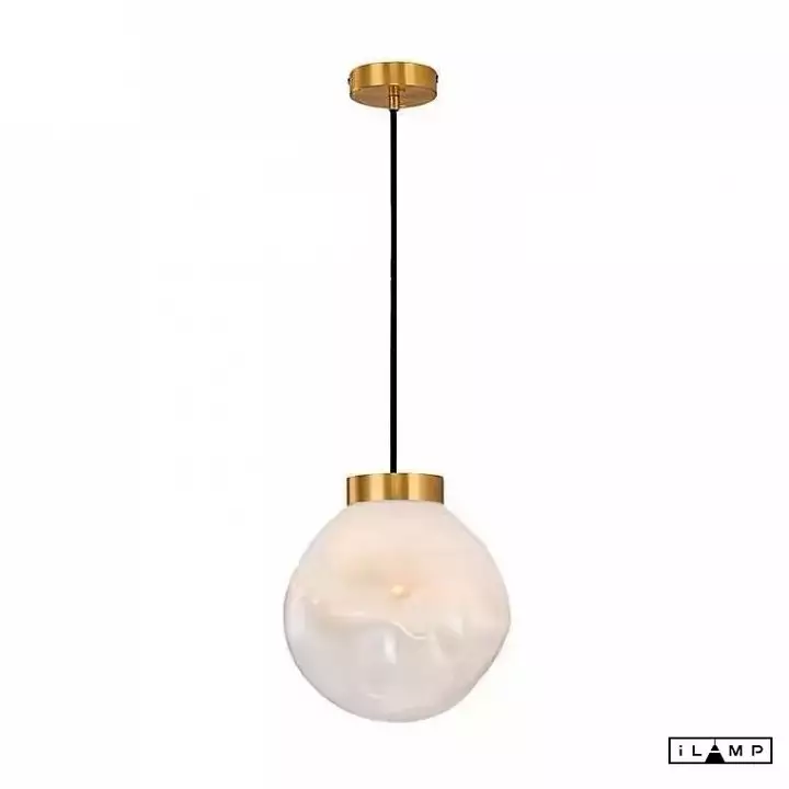 Подвесной светильник iLamp Pear 8648P/L GL-WH 1_La_8648P-L_GL-WH.webp big