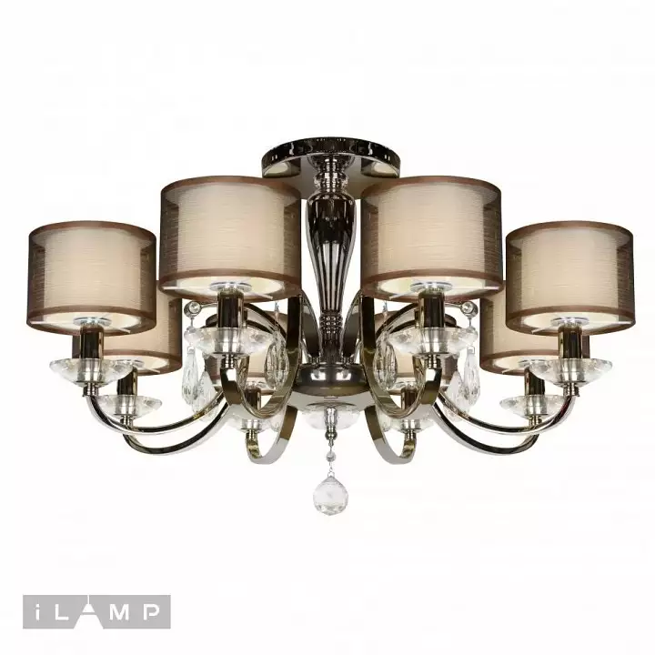 Люстра на штанге iLamp Sofia 88210/8 CR 0_La_88210-8_CR.webp big