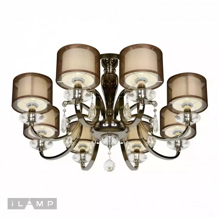 Люстра на штанге iLamp Sofia 88210/8 CR 2_La_88210-8_CR.webp big