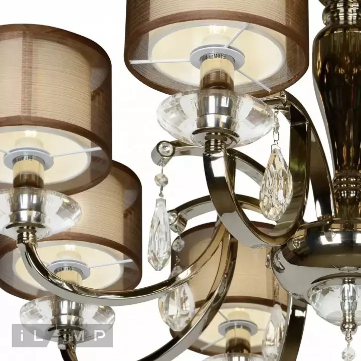 Люстра на штанге iLamp Sofia 88210/8 CR 3_La_88210-8_CR.webp big