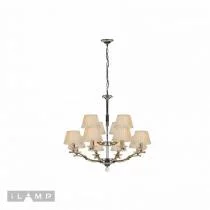Подвесная люстра iLamp Vivaldi 85125/8+4 CR 1_La_85125-8-4_CR.webp small