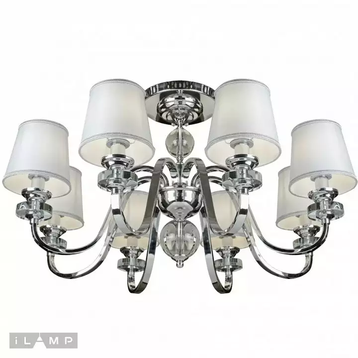 Люстра на штанге iLamp Vivia 82367/8 CR 0_La_82367-8_CR.webp big