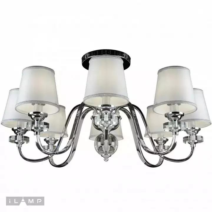 Люстра на штанге iLamp Vivia 82367/8 CR 1_La_82367-8_CR.webp big
