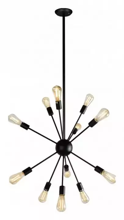 Люстра на штанге iLamp Spider Loft209-12B 0_La_Loft209-12B.webp big