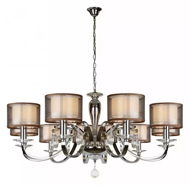 Подвесная люстра iLamp Mario RM16001/10CR 1_La_RM16001-10CR.webp big