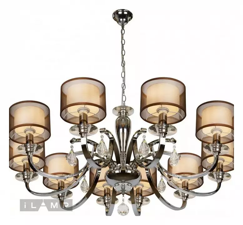 Подвесная люстра iLamp Mario RM16001/10CR 2_La_RM16001-10CR.webp big