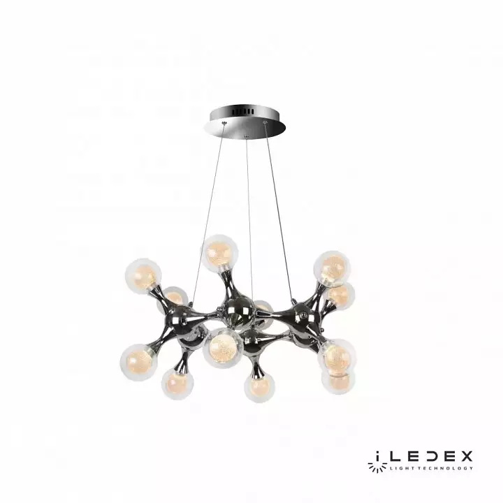 Подвесная люстра iLedex Blossom C4465-12R CR 1_iLed_C4465-12R_CR.webp big