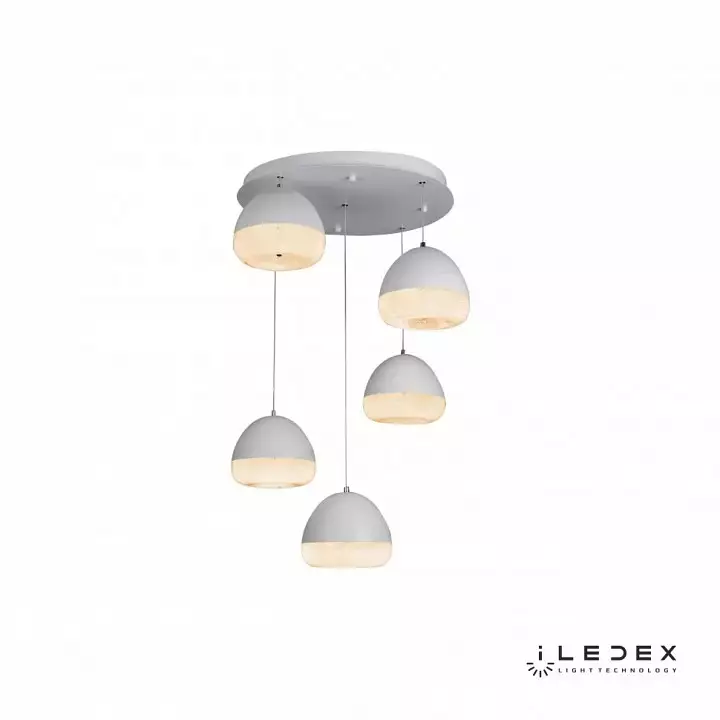 Подвесной светильник iLedex Flake WLD8885-5Y WH 1_iLed_WLD8885-5Y_WH.webp big