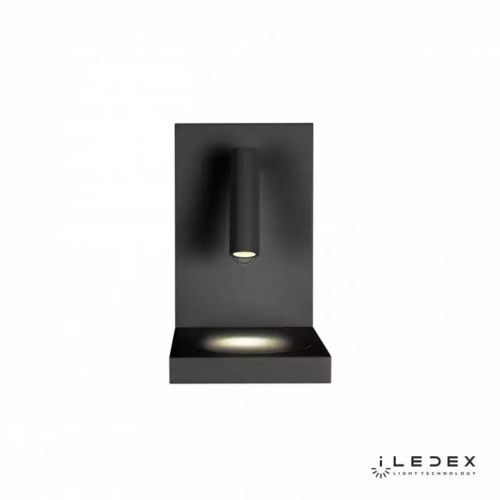 Бра с полкой iLedex iCharge 1831A BK 1_iLed_1831A_BK.webp big