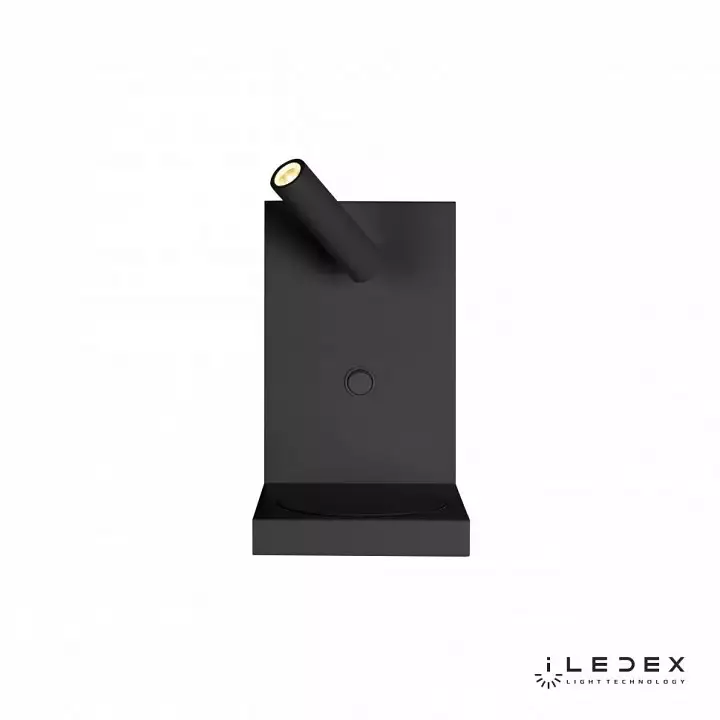 Бра с полкой iLedex iCharge 1831A BK 4_iLed_1831A_BK.webp big