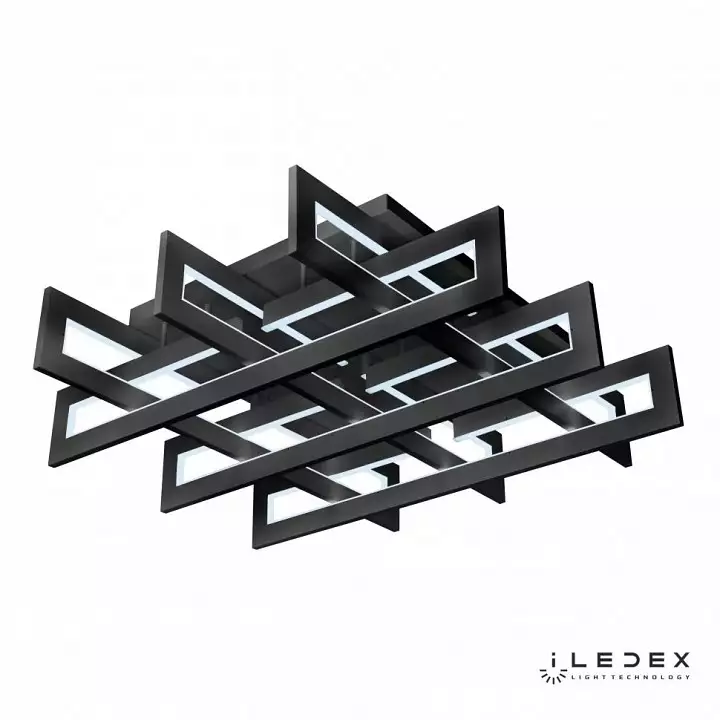 Потолочная люстра iLedex Stalker 9082-800*800-X 192W BK 2_iLed_9082-800-800-X-192W-BK.webp big