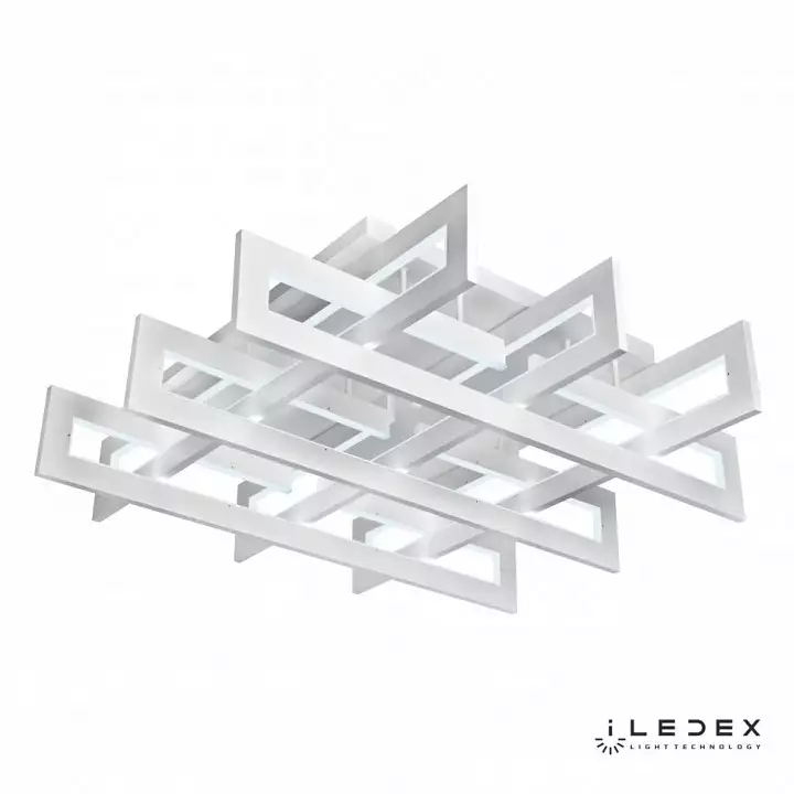 Потолочная люстра iLedex Stalker 9082-800*800-X 192W WH 2_iLed_9082-800-800-X-192W-WH.webp big