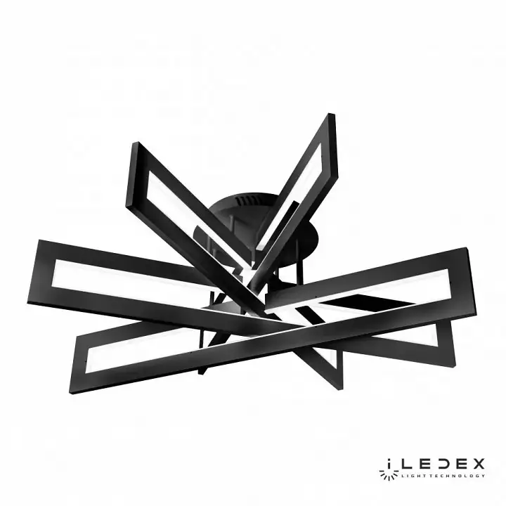 Потолочная люстра iLedex Stalker 9082-R800-X 128W BK 3_iLed_9082-R800-X-128W-BK.webp big