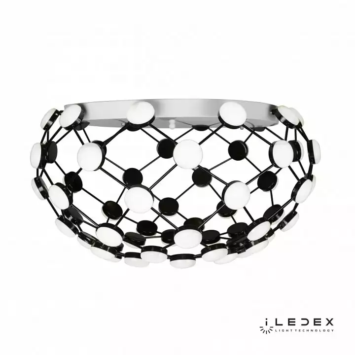 Потолочная люстра iLedex Starfall 8327 CR+WH 1_iLed_8327_CR-WH.webp big