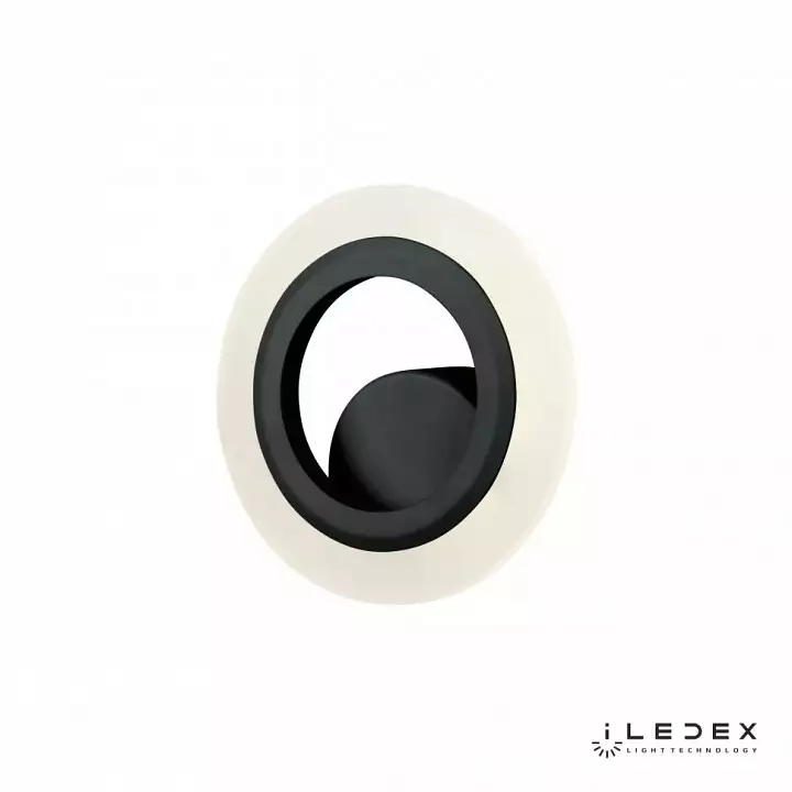 Накладной светильник iLedex Gravity A006-1 11W 4000K BK 2_iLed_A006-1_11W_4000K_BK.webp big