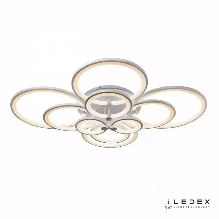 Потолочная люстра iLedex Ring A001/10 WH 2_iLed_A001-10_WH.webp big