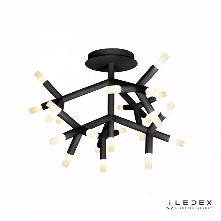 Потолочная люстра iLedex Savage FS-017-X25 BK 1_iLed_FS-017-X25-BK.webp big