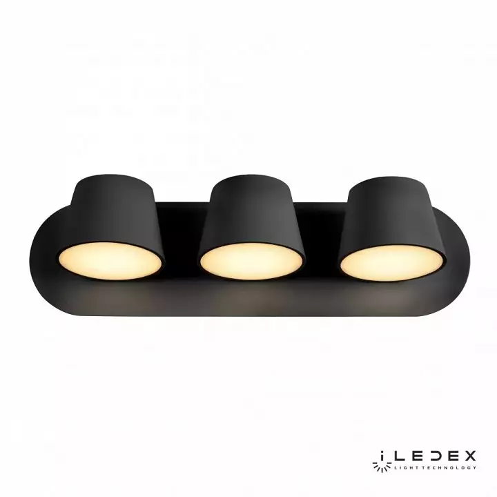 Бра iLedex Flexin W1118-3AS BK 1_iLed_W1118-3AS_BK.webp big