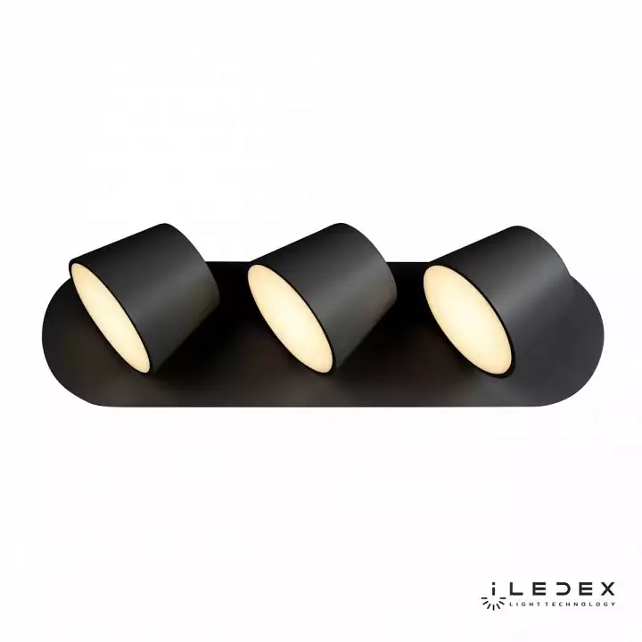 Бра iLedex Flexin W1118-3AS BK 3_iLed_W1118-3AS_BK.webp big