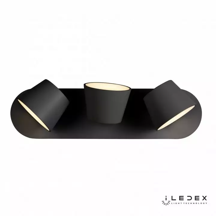 Бра iLedex Flexin W1118-3AS BK 4_iLed_W1118-3AS_BK.webp big