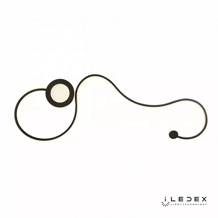 Накладной светильник iLedex Launch X054216 BK 1_iLed_X054216-BK.webp big
