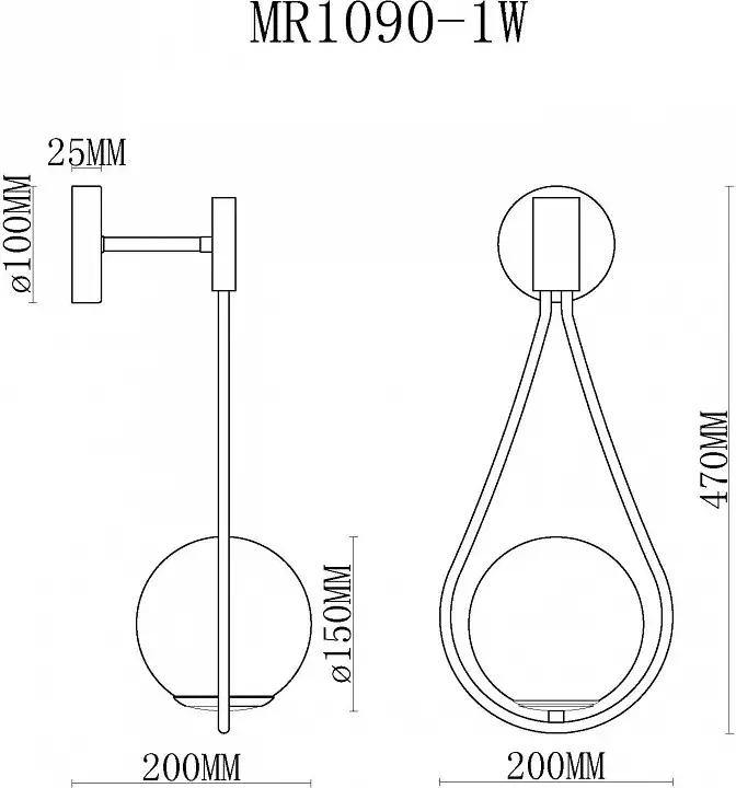 Бра MyFar Florenz MR1090-1W 5_MFR_MR1090-1W.webp big