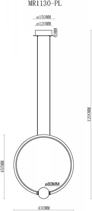 Подвесной светильник MyFar Victory MR1130-PL 6_MFR_MR1130-PL.webp big