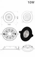 Встраиваемый светильник Zortes RAIZ ZRS.57796.10 2_ZRS_ZRS.57796.10.webp small