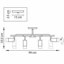 Люстра на штанге Lightstar Rullo LR7183781 2_LS_LR7183781.webp small