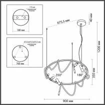 Подвесная люстра Odeon Light Corda 4391/55L 4_OD_4391_55L.webp small