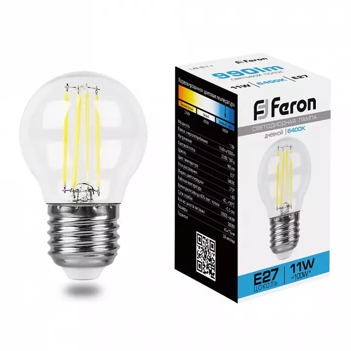 Лампа светодиодная Feron LB-511 E27 11Вт 6400K 38226 0_FE_38226.webp big