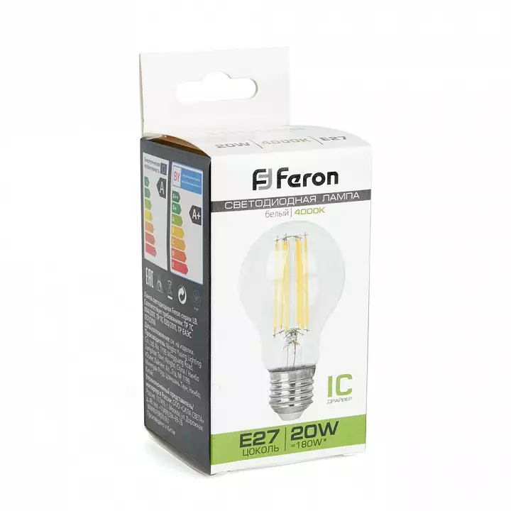 Лампа светодиодная Feron LB-620 E27 20Вт 4000K 38246 1_FE_38246.webp big