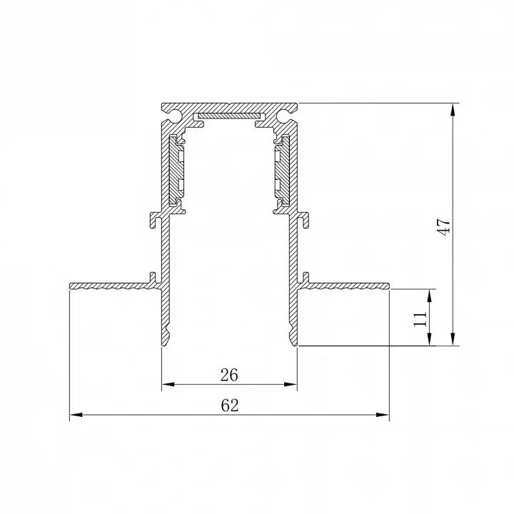 Трек встраиваемый Feron CABM1001 41966 1_FE_41966.webp big