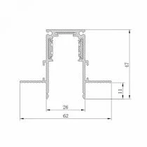 Трек встраиваемый Feron CABM1001 41966 1_FE_41966.webp small