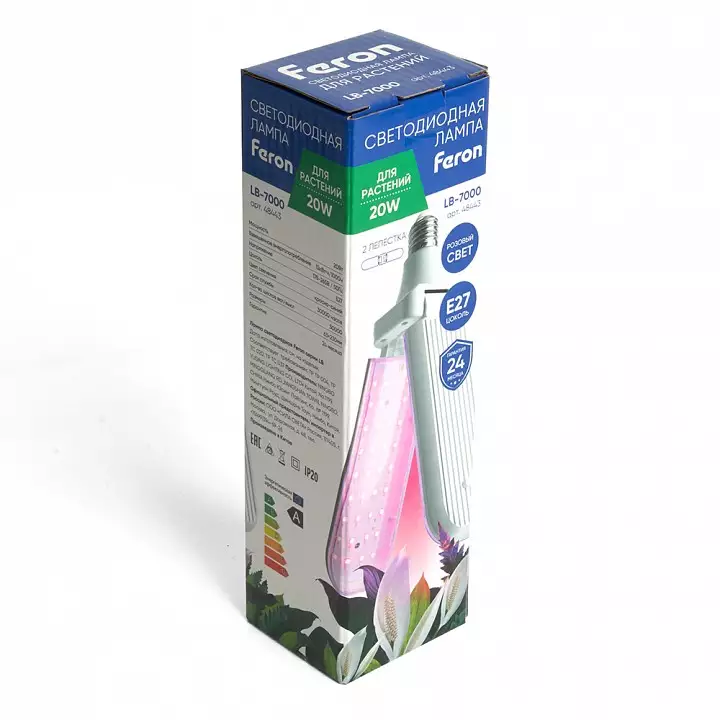 Лампа светодиодная Feron LB-7000 E27 20Вт K 48443 6_FE_48443.webp big