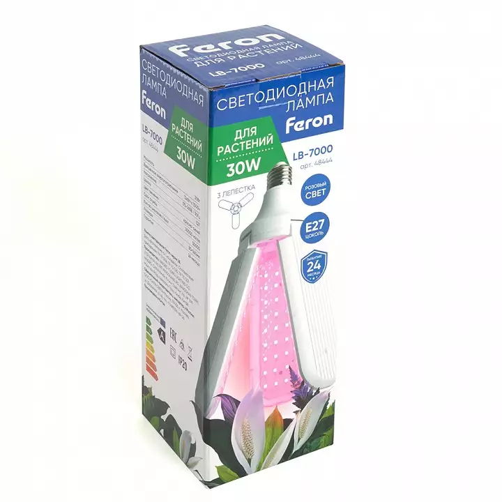 Лампа светодиодная Feron LB-7000 E27 30Вт K 48444 7_FE_48444.webp big
