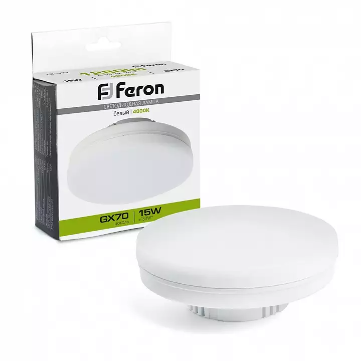 Лампа светодиодная Feron LB-472 GX70 15Вт 4000K 48304 1_FE_48304.webp big