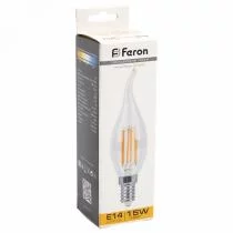 Лампа светодиодная Feron LB-718 E14 15Вт 2700K 38261 1_FE_38261.webp small