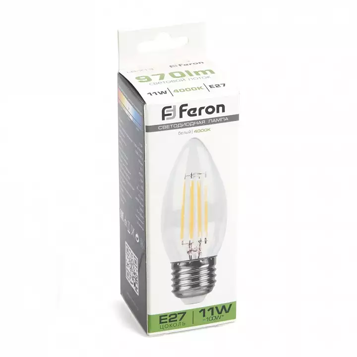 Лампа светодиодная Feron LB-713 E27 11Вт 4000K 38273 2_FE_38273.webp big
