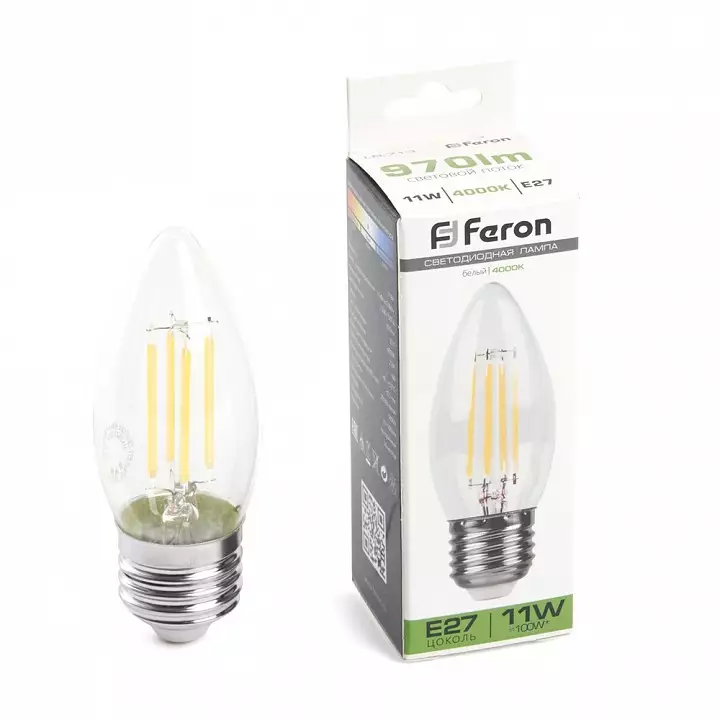 Лампа светодиодная Feron LB-713 E27 11Вт 4000K 38273 4_FE_38273.webp big
