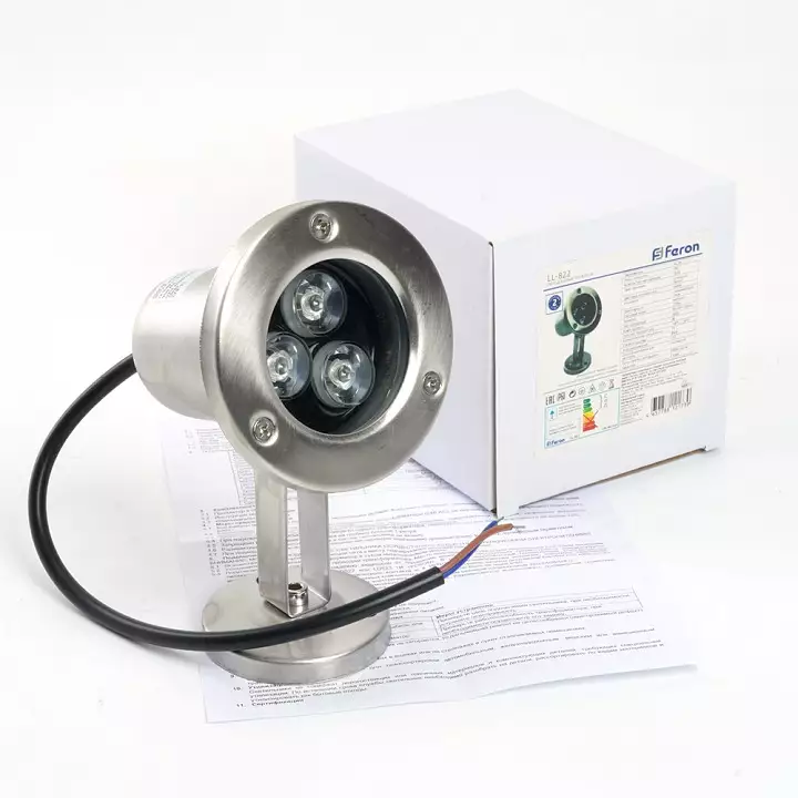 Наземный низкий светильник Feron LL-822 48455 2_FE_48455.webp big