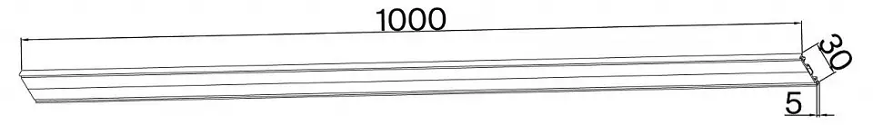 Трек накладной Favourite Unika 1002-TB-100 1_FV_1002-TB-100.webp big