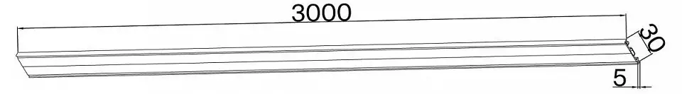 Трек накладной Favourite Unika 1002-TW-300 1_FV_1002-TW-300.webp big