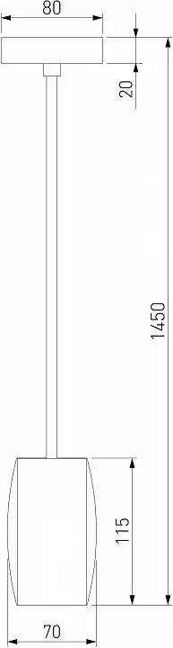Подвесной светильник Eurosvet Bonaldo 50246/1 LED хром 3_EV_a061438.webp big