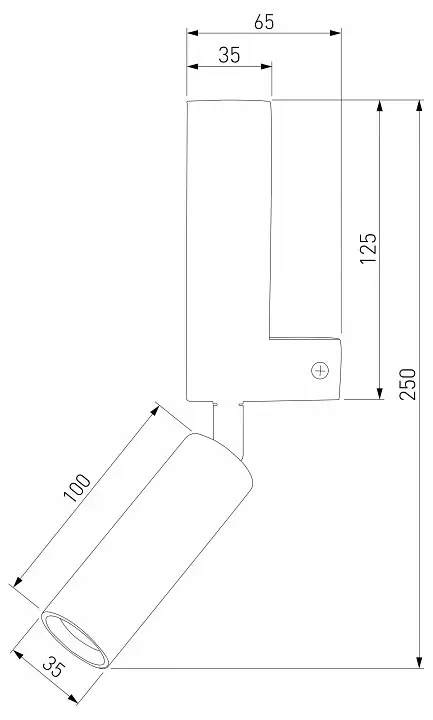 Бра с подсветкой Eurosvet Pitch 40020/1 LED хром 2_EV_a061311.webp big