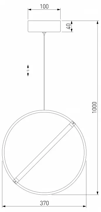 Подвесной светильник Eurosvet Element 90281/1 хром 2_EV_a061420.webp big