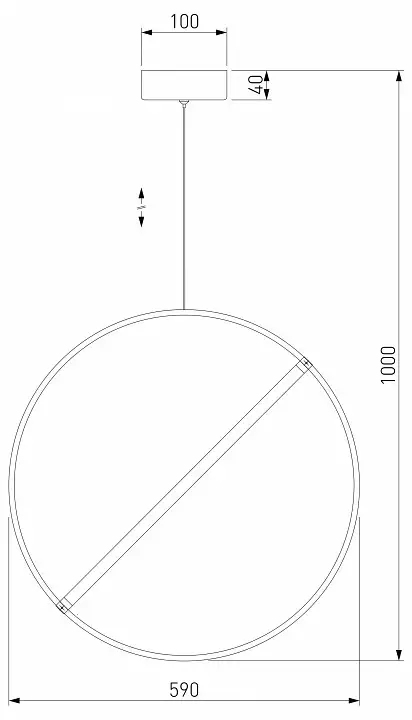 Подвесной светильник Eurosvet Element 90282/1 хром 2_EV_a061421.webp big