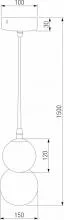 Подвесная люстра Eurosvet Polar 50251/1 LED белый 2_EV_a062394.webp small