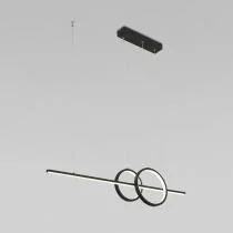 Подвесной светильник Eurosvet Twin 90265/1 черный 1_EV_a060607.webp small