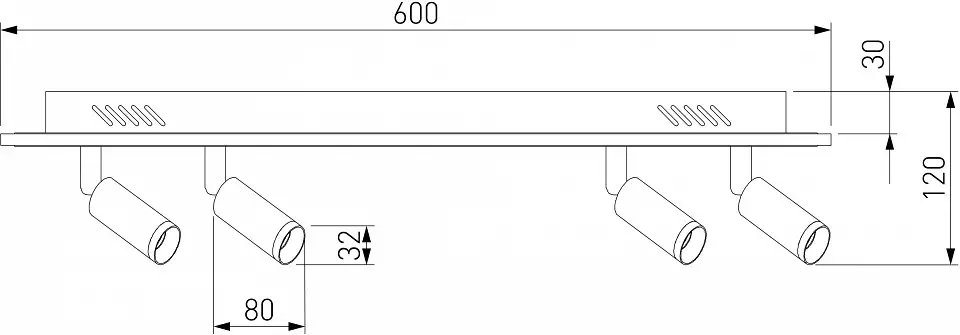 Накладной светильник Eurosvet Strake 90268/4 белый 2_EV_a060618.webp big